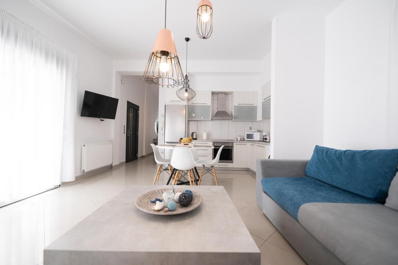 Aelia Apartments Неа-Перамос Экстерьер фото