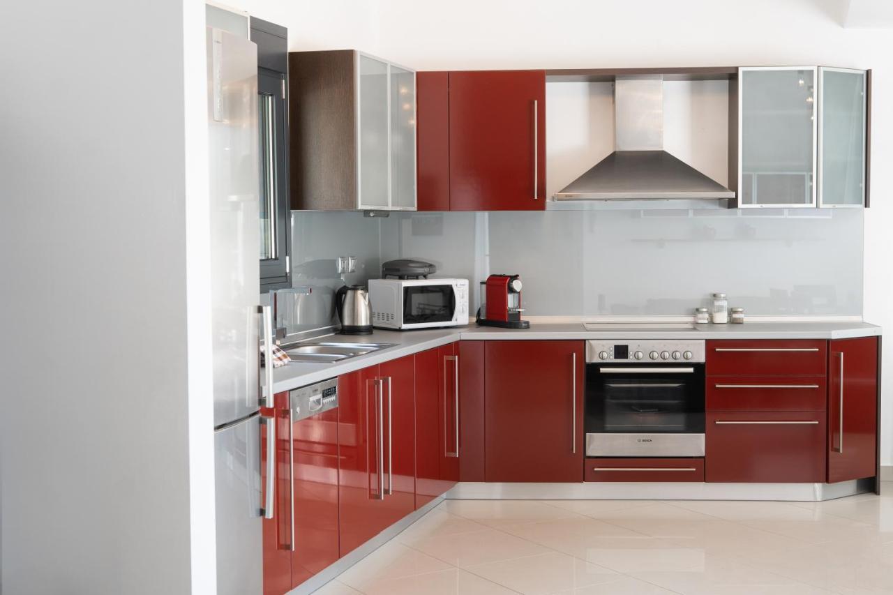 Aelia Apartments Неа-Перамос Экстерьер фото