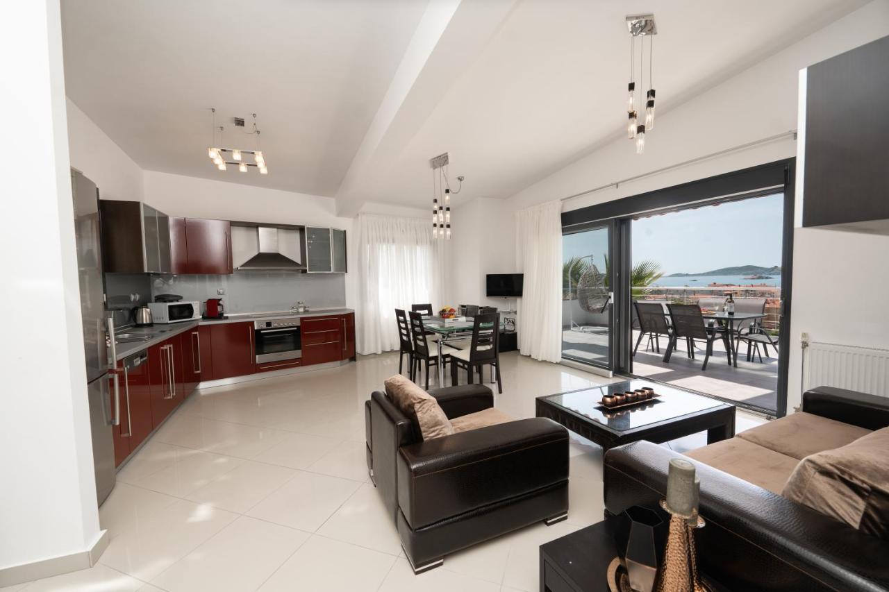 Aelia Apartments Неа-Перамос Экстерьер фото